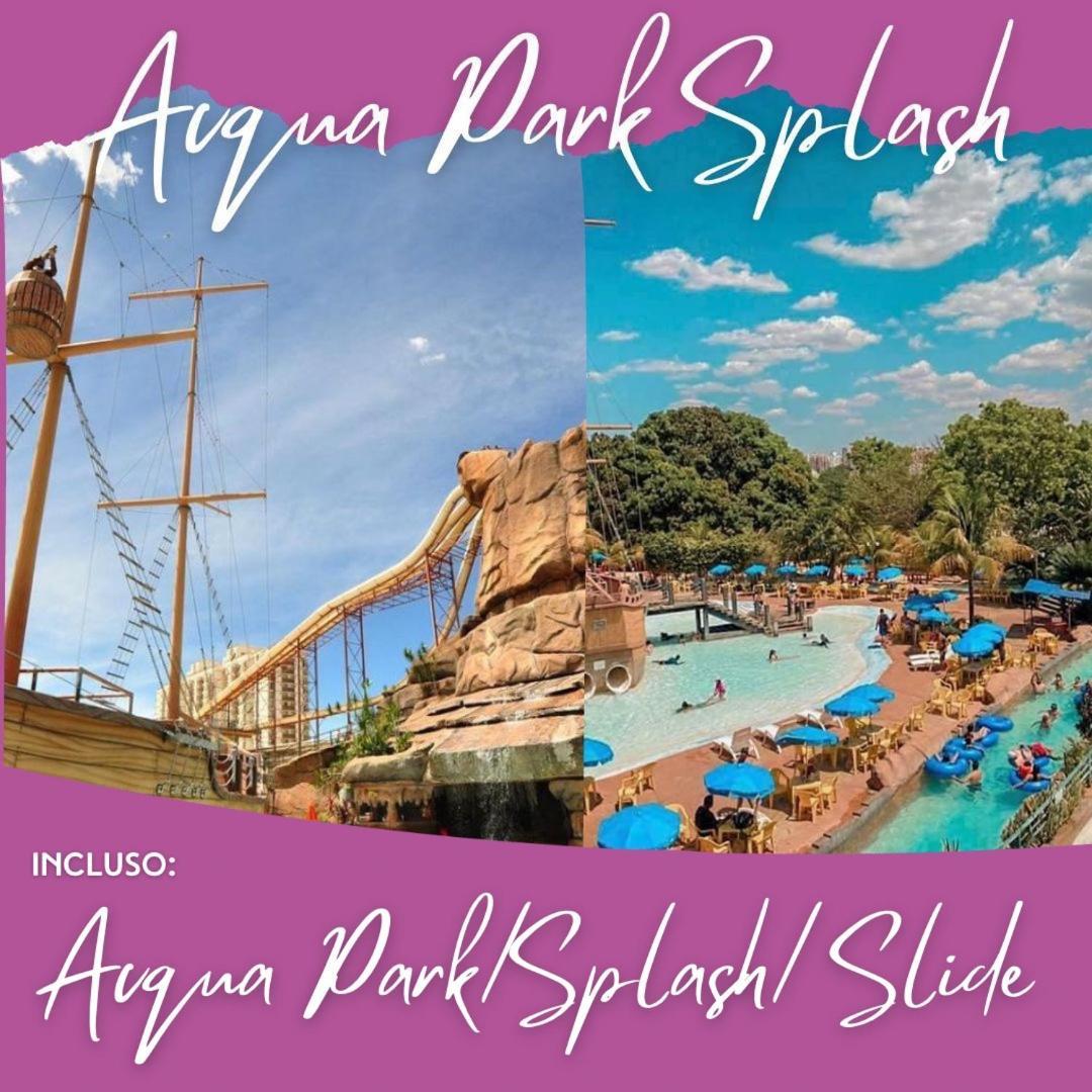 公寓 Piazza Diroma Acqua Park- Parque Aquatico Gratis Caldas Novas