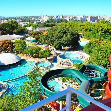 Piazza Diroma Acqua Park- Parque Aquatico Gratis Apartment Caldas Novas Exterior photo