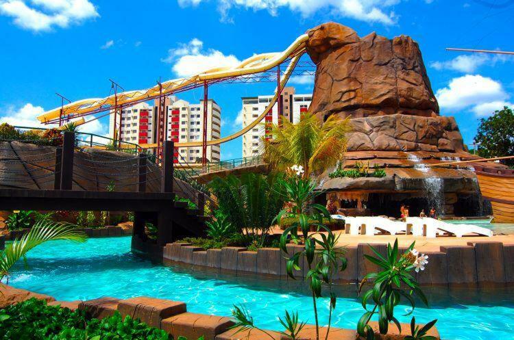 Piazza Diroma Acqua Park- Parque Aquatico Gratis Caldas Novas